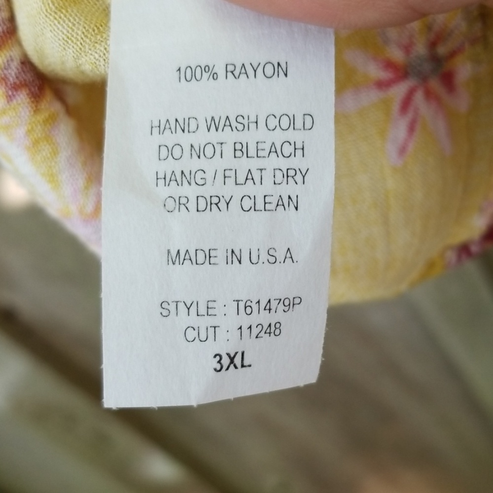 Oddi Blouse size 3xl - Picture 6 of 6
